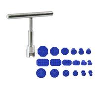 Kit di riparazione per auto Estrattore universale for ammaccature auto, strumento di riparazione ammaccature, kit for la riparazione di lamiere,colla + 18 pezzi di colla. Facile da trasportare