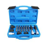 Kit di riparazione per auto Kit di 13 utensili for la rimozione e l'installazione della puleggia alternatore set di punte for la rimozione della puleggia della ruota libera Facile da trasportare