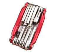Kit di riparazione per bicicletta, kit combinato 11 in 1, compatto e multifunzionale, per la manutenzione di biciclette, chiavi esagonali, cacciaviti, per ciclisti professionisti, dilettanti, viaggi