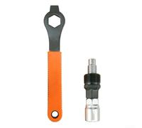 Kit di riparazione per bicicletta, manovella, chiave inglese e presa per guarniture albero centrale a 20 denti