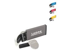 Kit di riparazione per biciclette in metallo Lezyne Argenté