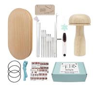 Kit di riparazione per calzini - Kit di riparazione per progetti di cucito | Strumento di riparazione per tessuti a maglia,per tessuto in feltro, tappezzeria, divano, abbigliamento jeans lana