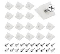 Kit di riparazione per cassetti, 50 pezzi, supporti per cassetti e cassettiere, per riparazioni, per riparare i cunei, riparazione inferiore, fissaggio a cunei e cassetti