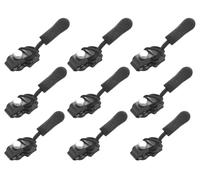 Kit di riparazione per cerniere, 3 cerniere di ricambio di diverse dimensioni, testa rimovibile a installazione rapida, fissaggio istantaneo, estrattore universale per cerniere, non richiede cuciture