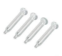 Kit di riparazione per cerniere di porte in acciaio zincato per Jeep per modelli Wrangler JK include quattro viti per eliminare le oscillazioni e ripristinare il corretto allineamento della porta