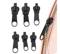 Kit di riparazione per cerniere, estrattore istantaneo per cerniera, riparazione cursore, parti di fissaggio per cerniera in metallo per jeans, cappotti, giacche