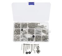 Kit di riparazione per chitarre elettroniche - Viti metalliche Molle per lavatrice con scatola di immagazzinaggio, diverse misure per la manutenzione di chitarre e correzione (tipo 1)