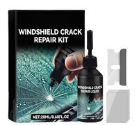 Kit di riparazione per crepe del parabrezza, strumenti di riparazione rapida per parabrezza e vetro, kit di rimozione graffi per vetro, liquido di riparazione per vetro, rimozione graffi fai da te