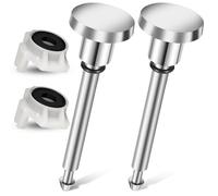 Kit di riparazione per deviatore di beccuccio vasca da bagno, kit di riparazione doccia universale con 2 steli valvola deviatrice, 2 guarnizioni a tazza, 2 saracinesche vasca Spout