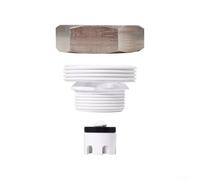 Kit di riparazione per interruttore sottovuoto per valvola antisifone con struttura in metallo e parti di ricambio, incluso stantuffo e tappo in ottone per riparazione di tubi flessibili (1 pezzo)