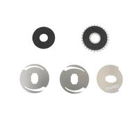 Kit di riparazione per mulinello da baitcasting per Daiwa SV100 (modello 2020), set di riparazione per mulinello a goccia d'acqua destra, con pignone, rondelle drag & clicker, 4 pezzi