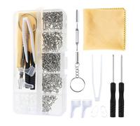 Kit di riparazione per occhiali Viti per occhiali Kit di riparazione per occhiali Stringere gli occhiali Strumento di serraggio duraturo