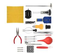 Kit di riparazione per orologi, 22 pezzi, kit di riparazione per orologi, kit di riparazione professionale per orologi, per orologiai, rimozione perni di collegamento del cinturino, strumento di