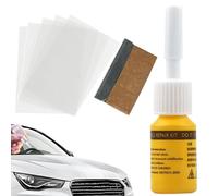 Kit di riparazione per parabrezza da 1/3 pezzi - Cracks Gone - Kit base di resina per riparare schegge parabrezza - Veloce e semplice ed efficiente Quick-Fix