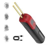 Kit di riparazione per paraurti auto, senza fili, pinzatrice a caldo, 400 | per 3 secondi per riscaldamento rapido, potenza 300 W, libertà senza fili, correzione della crepa del paraurti