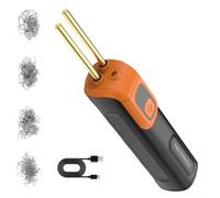 Kit di riparazione per paraurti auto, senza fili, pinzatrice a caldo, 400 | per 3 secondi per riscaldamento rapido, potenza 300 W, libertà senza fili, correzione della crepa del paraurti