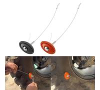 Kit di riparazione per pneumatici a lumache laterali per ATV per tosaerba SXS per Tracto (arancione)