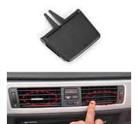 Kit di riparazione per presa d'aria condizionata con clip di ricambio per E90 2005-2012 ABS PC nero anteriore centrale A/C Vent Tab Fix fissaggio compatibile con modelli berlina e wagon