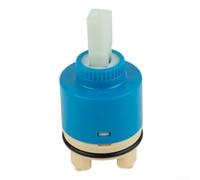 Kit di riparazione per rubinetto con cartuccia da 35 mm e 40 mm, kit di riparazione per rubinetti che perdono rubinetti, con inserto in ottone compatibile con coppia di caldo/freddo (piedini alti 40)