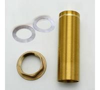 Kit di riparazione per rubinetto miscelatore da cucina con dado filettato in ottone e tubo in rame per manutenzione e fissaggio idraulici (M32-100 mm)