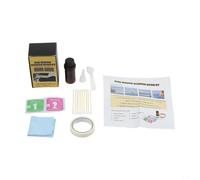 Kit di riparazione per sbrinamento del parabrezza posteriore dell'auto, con penna di colla conduttiva argentata per ripristinare cavi rotti, sbrinamento, fai da te, strumento di riparazione di