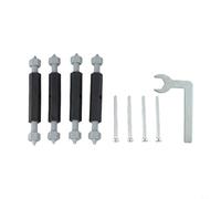 Kit di riparazione per scatola inferiore dell'interruttore 86 con aste di supporto regolabili, viti di fissaggio e chiave (plastica)