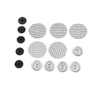 Kit di riparazione per scudo termico, 15 pezzi, metallo, argento, universale, adatto per auto, piastra di protezione sostitutiva, codice OE N90796501/6715468/N90335004, nessun danno al veicolo