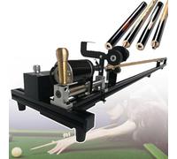 Kit di Riparazione per Stecche da Biliardo, Strumento di Riparazione per Stecche da Biliardo, Macchina per Punte da Biliardo 7 in 1 per raddrizzare, rettificare e lucidare