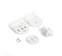Kit di riparazione per tende a rullo Rollerhouse da 32 mm, staffe per tende da sole, accessori per tende a rullo per tende elettriche con tubo da 1 1/4", 1 paio, bianco