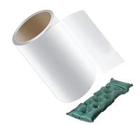 Kit di riparazione per toppe per piscina, nastro adesivo trasparente resistente, toppa per barca in gomma gonfiabile, per materassi ad aria, galleggianti, teloni, teloni, trampolini, scivolo d'acqua