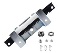 Kit di riparazione per tosaerba, cremagliera dello sterzo per trattorino,Piastra ingranaggio cremagliera sterzo - Robusto kit sterzo, kit di servizio sterzo Cremagliera per trattori e