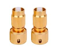 Kit di riparazione per tubi da giardino in alluminio con adattatore a connessione rapida per tubi espandibili e sistemi di irrigazione per esterni