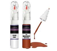 Kit di riparazione per vernice per ritocchi Maserati Orange Devil VR583B + vernice trasparente per ritocchi