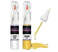 Kit di riparazione per vernice per ritocco vernice trasparente per Skoda Zluta Sprint/Sprint Gelb Uni LF1F