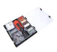 Kit di Riparazione Piastrelle Ceramiche per Piani e Specchi | Set Fai da Te, Plastica e Metallo, 8 Blocchi di Cera Inclusi, per Cucina e Hotel