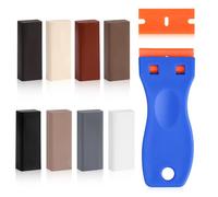 Kit di riparazione piastrelle, kit di riparazione piastrelle per piastrelle, pietra naturale, riparazione marmo, kit di riparazione cera dura anche per pavimenti in laminato, legno, parquet e vinile