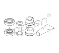 Kit di riparazione pinza freno Assale anteriore 202 451 TOPRAN per OPEL KADETT E