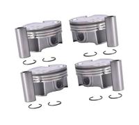 Kit di riparazione pistone 4 pezzi di pistoni e perni per motori per Hyundai Sonata per Kia Optima 2.0L TURBO, componenti, segmenti, bielle, parti