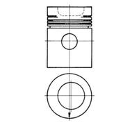 Kit di riparazione, pistone/canna del cilindro KOLBENSCHMIDT 92085961
