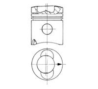 Kit di riparazione, pistone/canna del cilindro KOLBENSCHMIDT 93741960