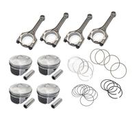 Kit di riparazione pistone Kit biella, pistoni e fasce elastiche motore G4FD G4FC per Hyundai per Kia Accent Rio 1.6L