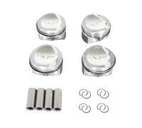 Kit di riparazione pistone Set di 4 pistoni e segmenti da 82,5 mm, Φ21, standard, per VW GTI, per Passat, per Tiguan, per Audi A3, motore EA888