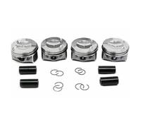 Kit di riparazione pistone Set di 4 pistoni e segmenti, perno Φ23 mm per VW, per Tiguan, per AUDI A4 Q5 2.0T EA888 Gen III