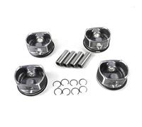 Kit di riparazione pistone Set pistoni e fasce elastiche Φ82 mm adatti per motori per Mercedes-per Benz W203 W204 A209 C200K M271 da 1,8 l