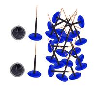 Kit di riparazione pneumatici 24x con toppe a fungo per biciclette e auto