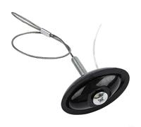 Kit di riparazione pneumatici per ATV UTV SXS trattore tosaerba, patch temporanea per strappi fino a 3,8 cm, strumento di fissaggio fuoristrada con pinze (nero)