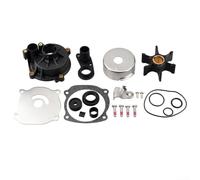 Kit di riparazione pompa acqua per Johnson Per Evinrude V4 V6 V8 150 300HP fuoribordo con guarnizione alloggiamento girante bulloni e guarnizioni in acciaio per motori marini