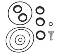 Kit di riparazione pompa filtro a sabbia per piscina Intex 11456 e 25013 con coperchio valvola di scarico, valvola di rilascio dell'aria e set completo di anelli O per una protezione efficace dalle