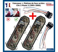Kit Riparazione Connessione Scheda Fascio + Porta Luci Fanale Posteriore Clio 2