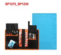 Kit di riparazione professionale 76 in 1 con cuscinetto antistatico, set di cacciaviti di precisione